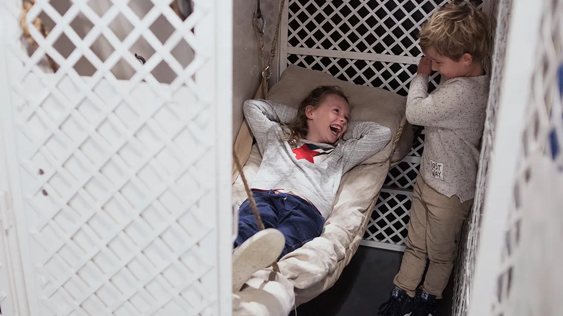 Nationaal Gevangenismuseum - Kids in cel