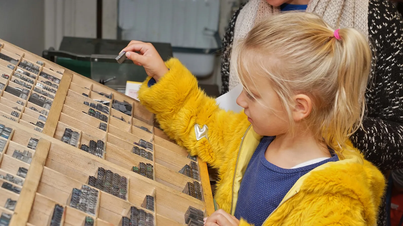 Drukkerijmuseum Meppel - Kind zetterij