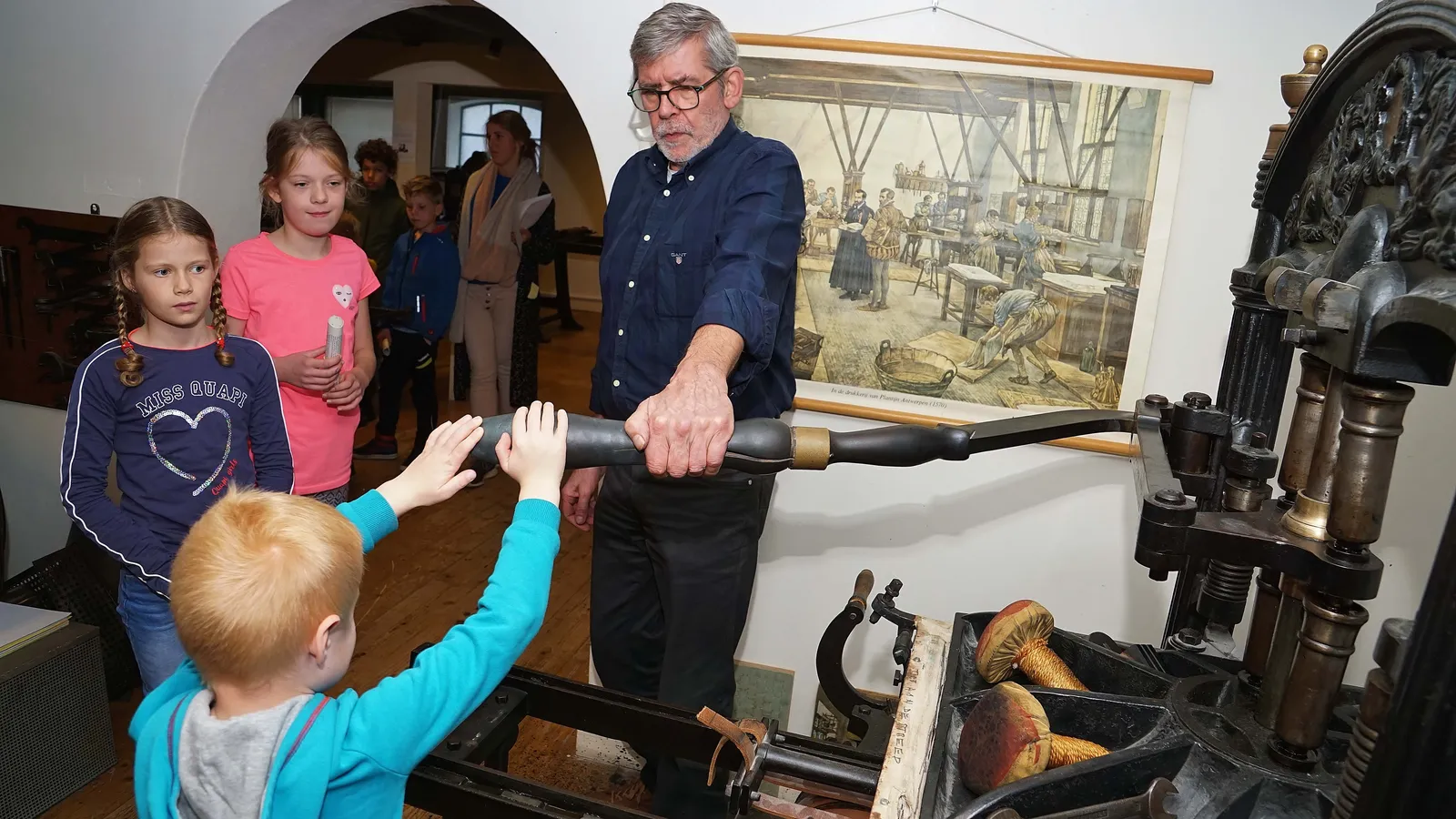 Drukkerijmuseum Meppel - Zelf drukken